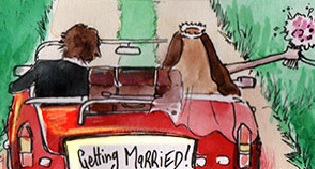 La demande en mariage au moment des fiançailles
